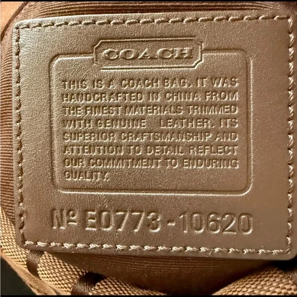 Coach Chocolate Brown Carly Designer Women's Bag - Picture 3 of 9